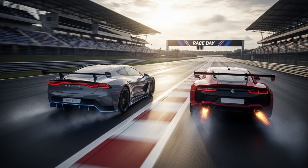 The Future of Performance Sports Cars- Electric or Gas?
